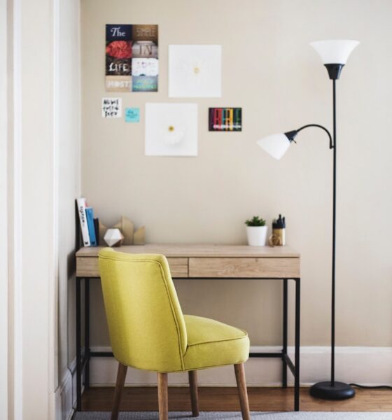 Desk and Computer Chair