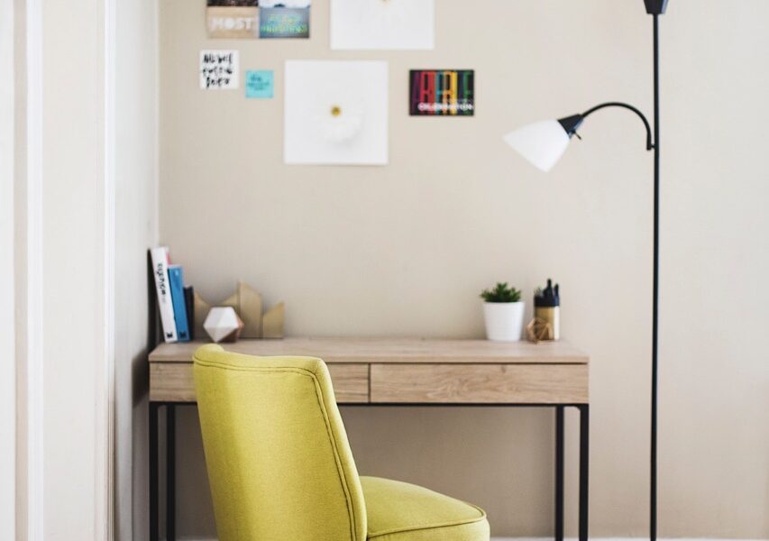 Desk and Computer Chair