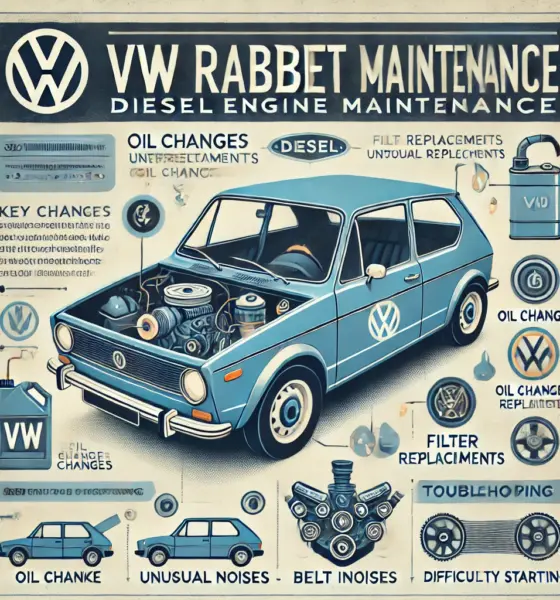 A Guide to Diesel Engine Maintenance of the Iconic VW Rabbit