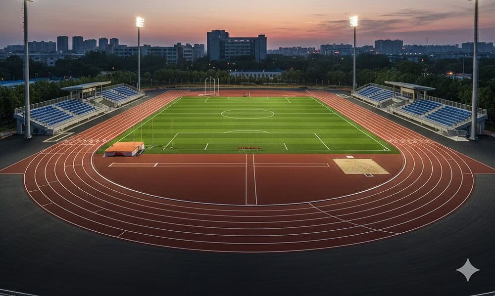 The Advantages of Running Track Construction for Athletic Facilities