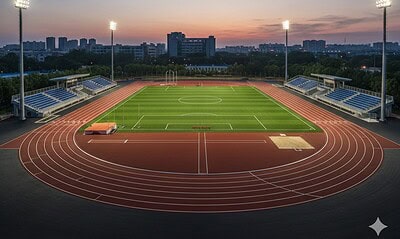 The Advantages of Running Track Construction for Athletic Facilities