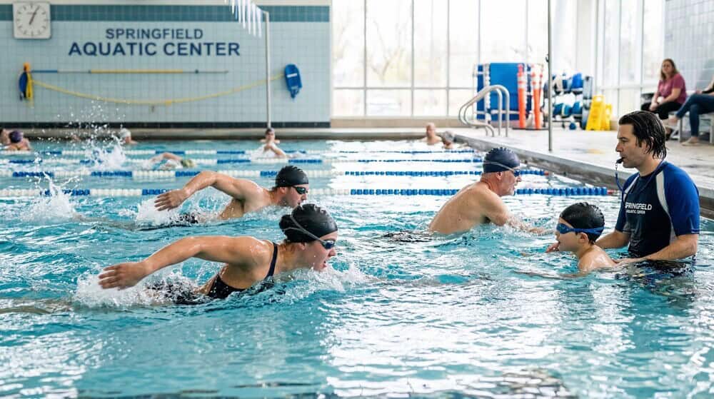 Physical Benefits Gained From Regular Springfield Swimming Lessons