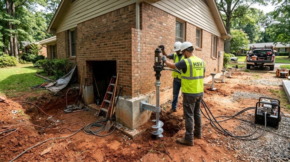 Piering Methods Used for Crawl Space Repair in Huntsville AL