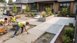 How Concrete Contractors Near Me Can Save You Money on Modern Landscaping